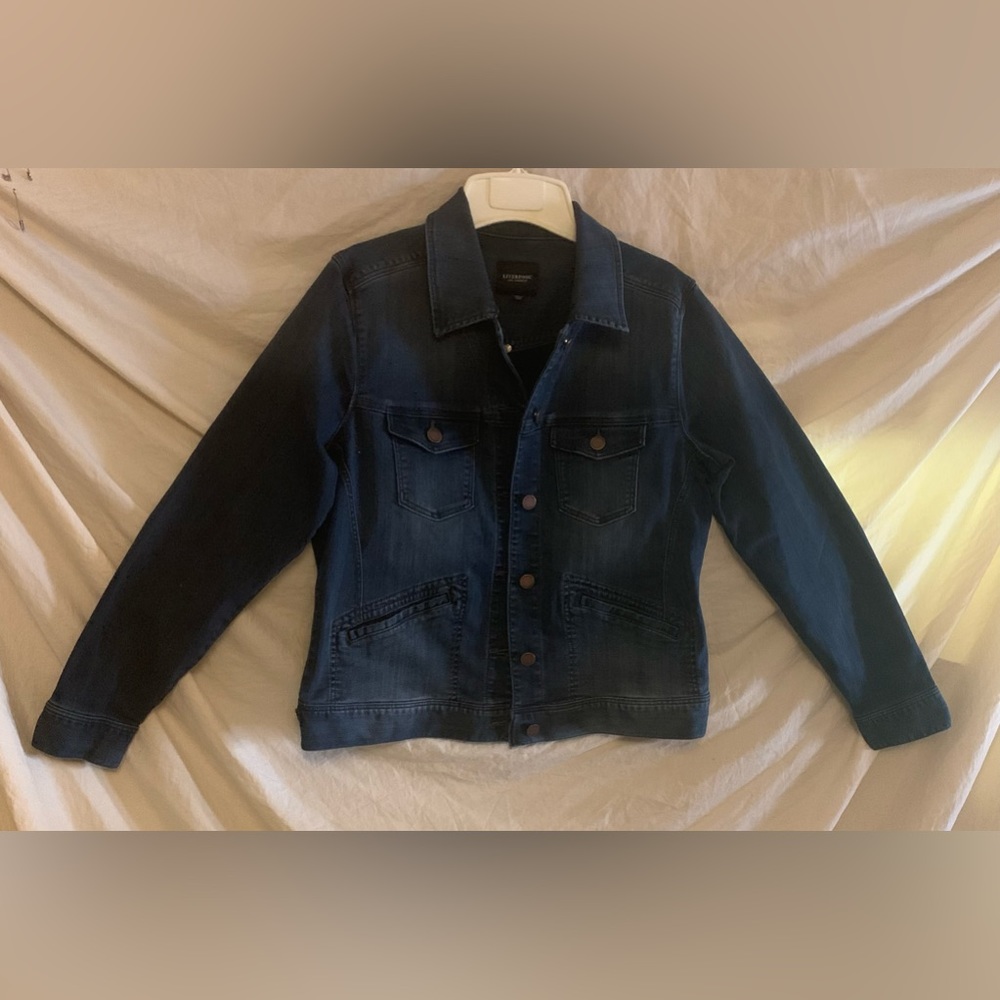✨⚡️💥 LIVERPOOL LOS ANGELES - DENIM DARK BLUE JEAN  JACKET
